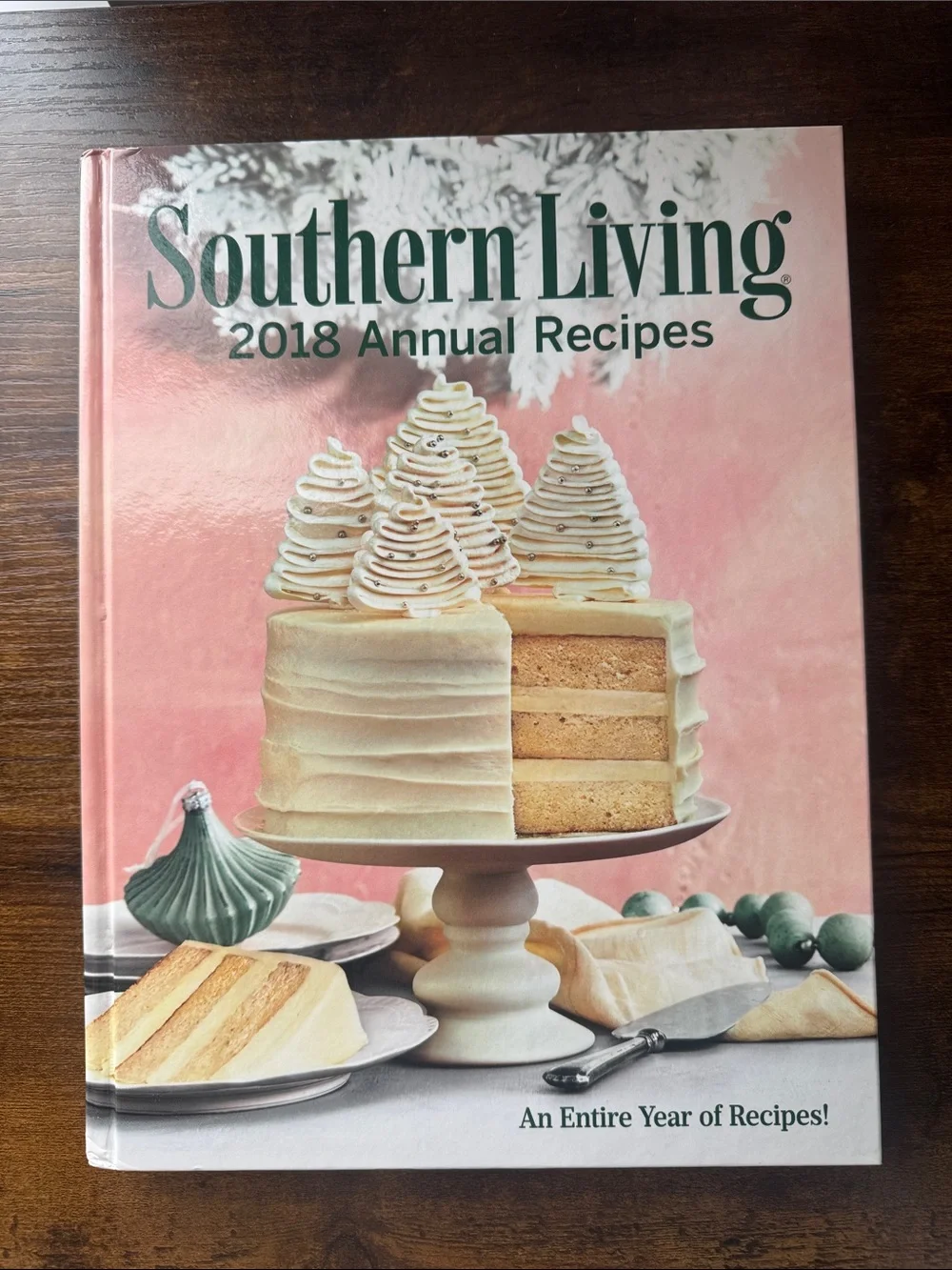 Southern Living 2018 Annual Recipes Cookbook - Pink Cover